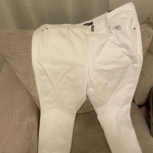 White Jeggings Torrid